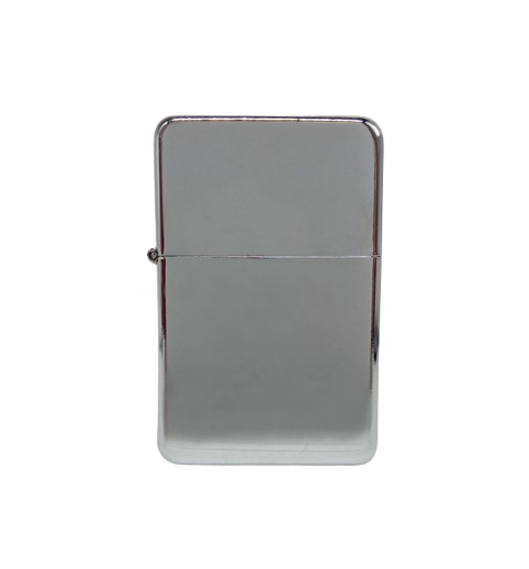 Tipo Zippo Cromado Liso